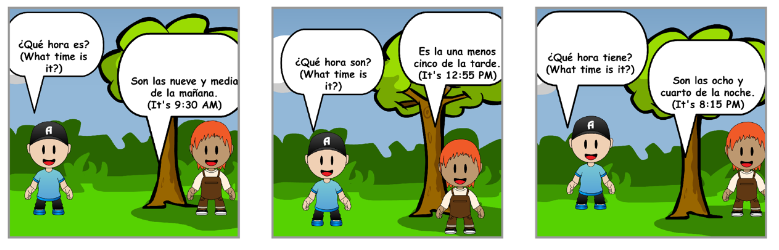 time comic (spanish benchmark)