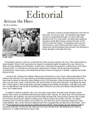 newsletter editorial