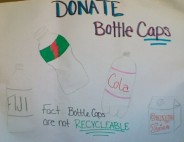 Bottle cap poster