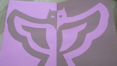negative space cut out
