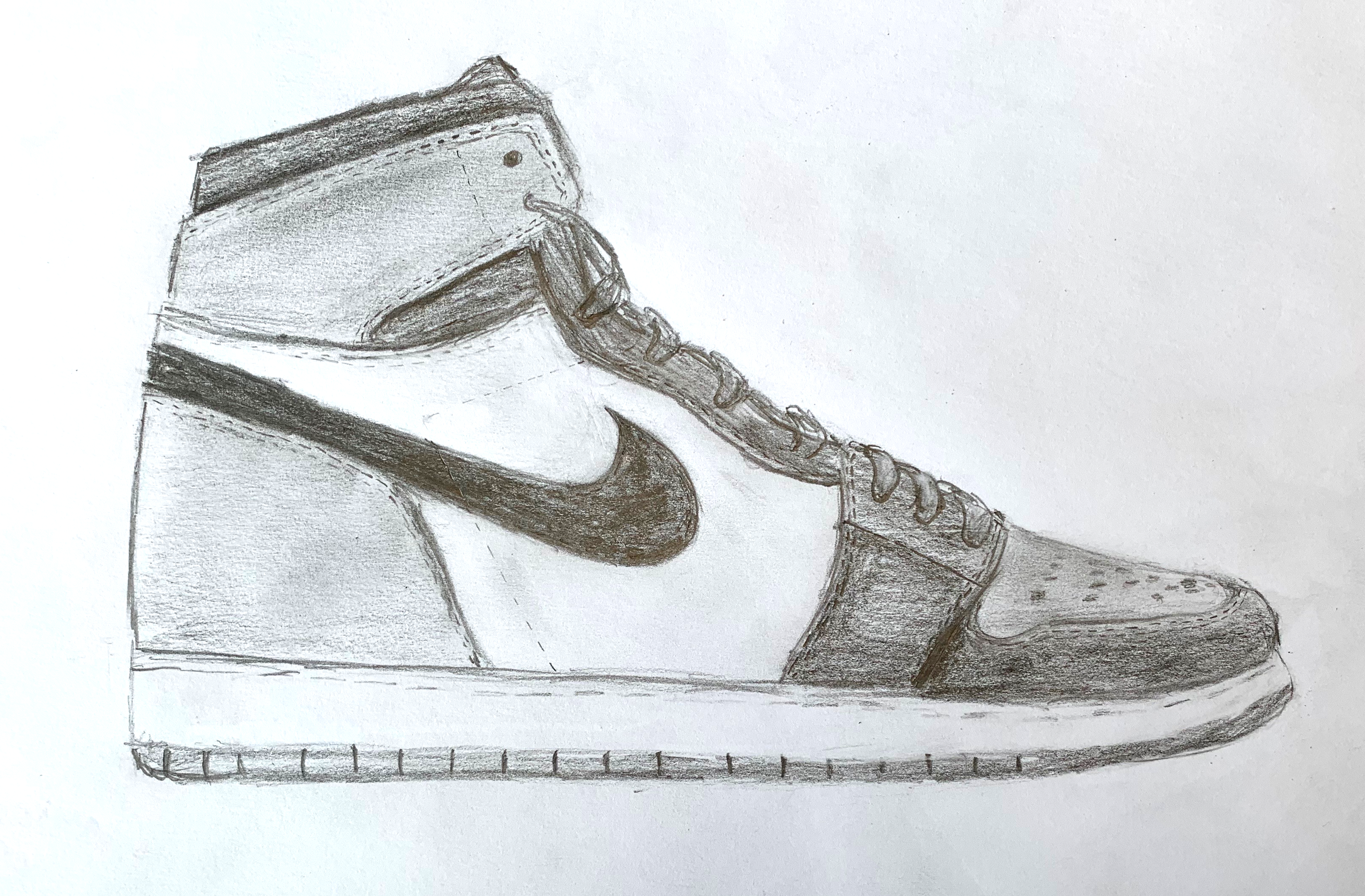 shoe drawing