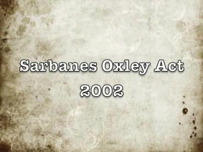 Sarbanes-Oxley Act