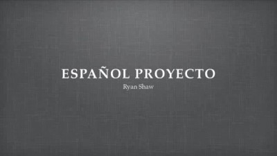 mini project, espanol