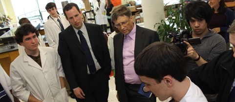 Bill Gates Visit