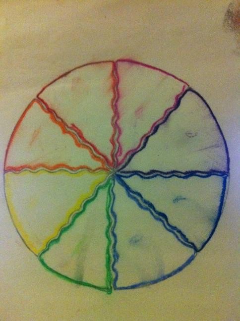 color wheel sketch