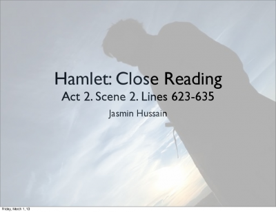 Hamlet- CLose Reading PDF