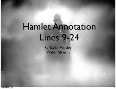 Hamlet Annotation PDF