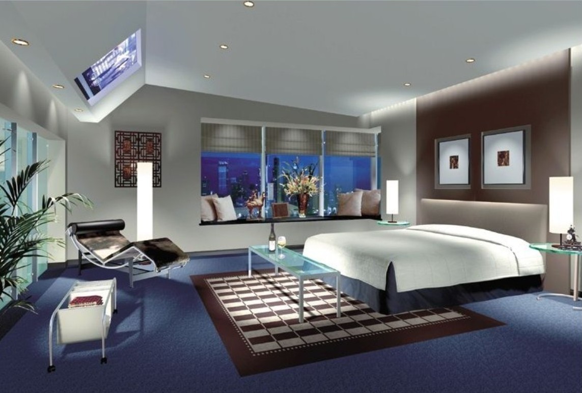 Light-blue-bedroom-Interior-Design-3D