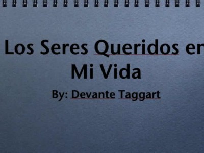 Los Seres Queridos en Mi Vida  1 - Large