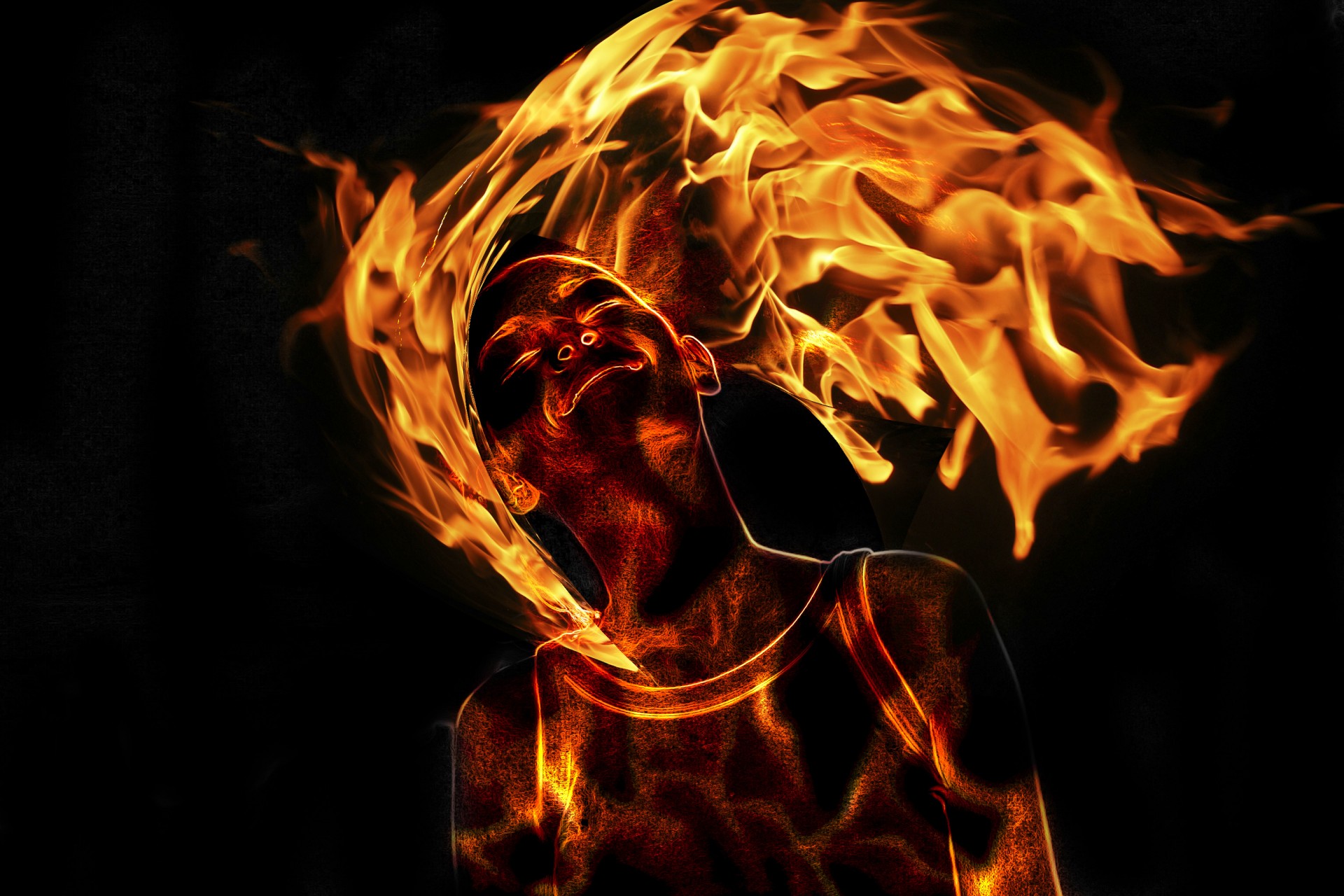 Fire Portrait 2