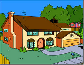 Simpsons house