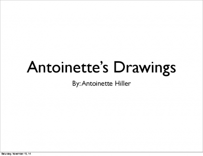 Antoinette's Art Slides