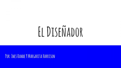 El Diseñador