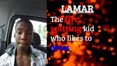 Lamar Reed's Google Slide