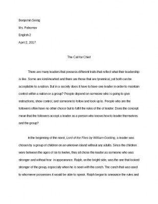 LoTF Essay Draft - Google Docs