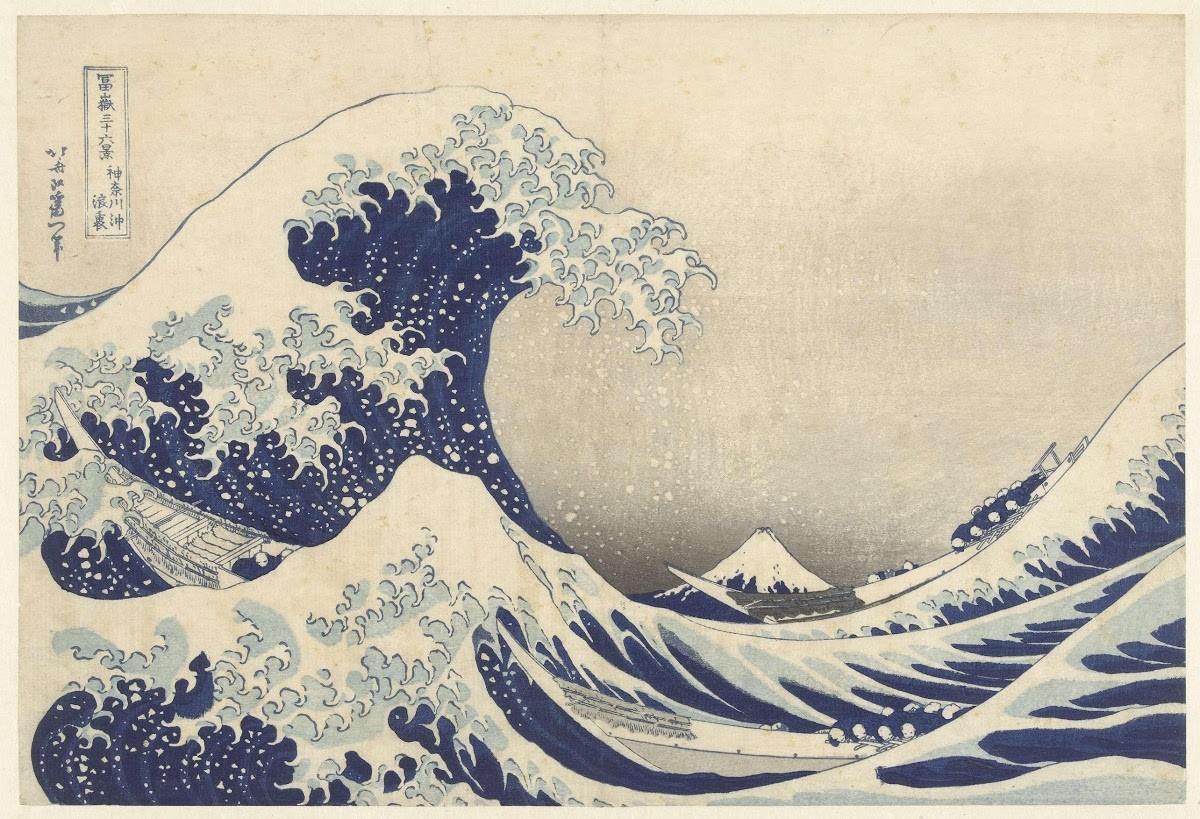 ​Hokusai, The Great Wave off Kanagawa