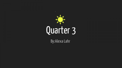 Quarter 3 Art