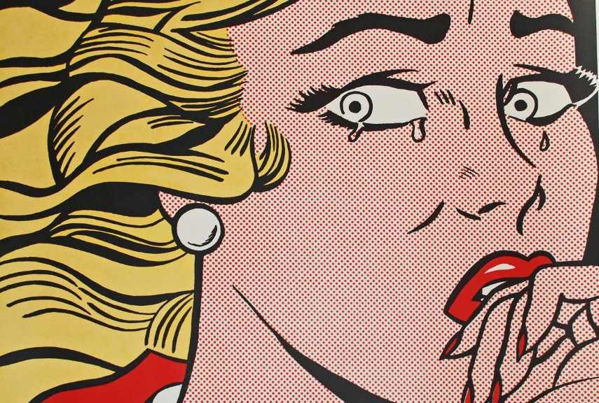 Roy-Lichtenstein-Crying-Girl-Image-via-georgetownframeshoppecom