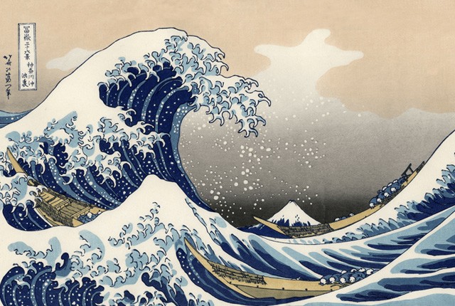Great Wave of Kanagawa Hokusai Print