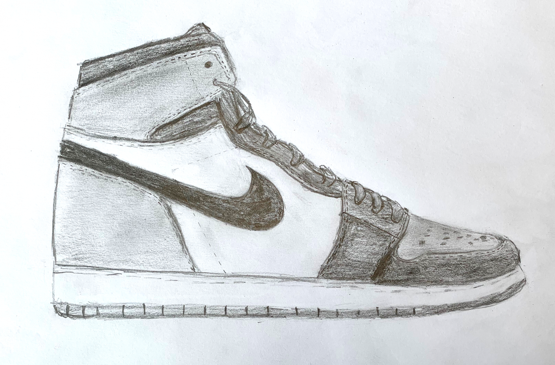 Air Jordan Drawing