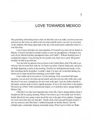 Love towards mexico- By Eric BM #2