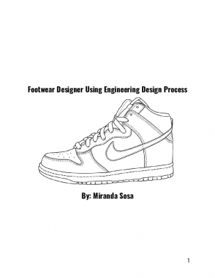 Footwear Design Capstone - Miranda Sosa