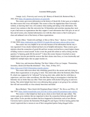 Annotated Bibliography - Sophia Florence (1)