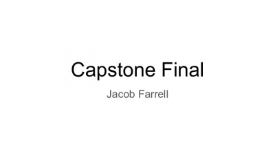 Capstone Final product  (1)