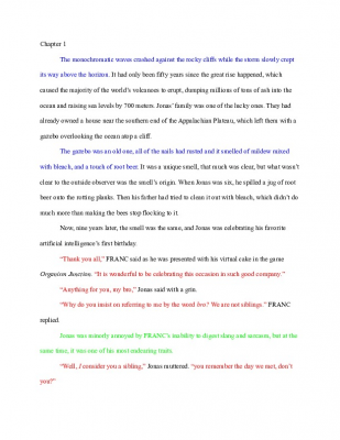 English Benchmark Q1 Multi-narritive story rough draft (1)