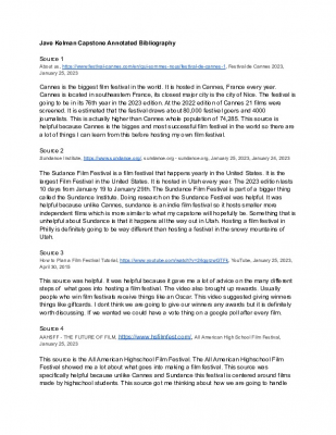 Capstone Annotated Bibliography  (2)