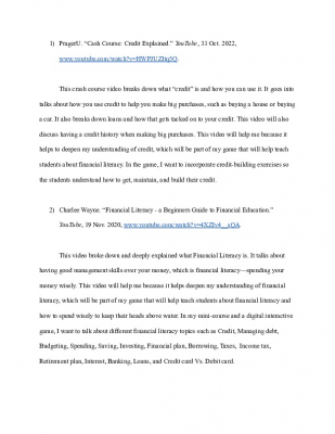 Jabree Brown - Capstone Annotated Bibliography