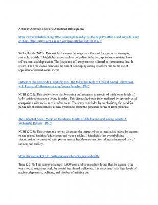 Anthony Acevedo Capstone Annotated Bibliography (1)