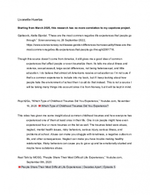 Annotated Bibliography  (1)