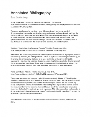 Annotated Bib (1)