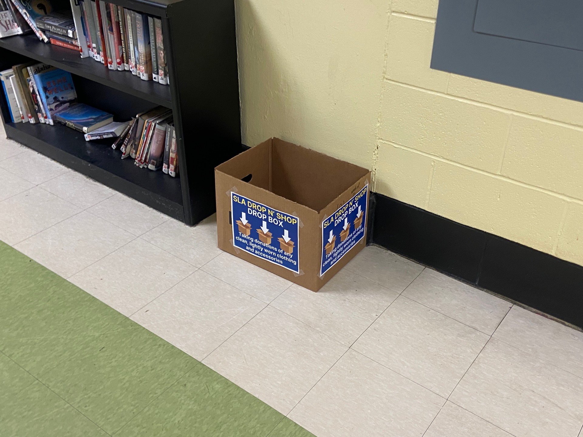 Drop Box for SLA donations
