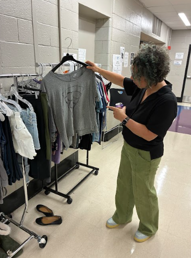 Ms. Siswick taking a look