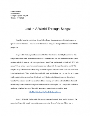 _James Lit Log #2_ Lost In A World Through Songs  (2)