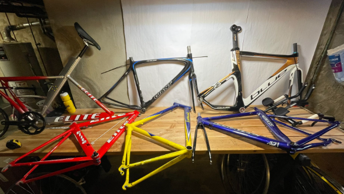 Examples of some of the frames that students got to work on.
