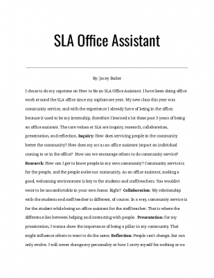 Process Paper