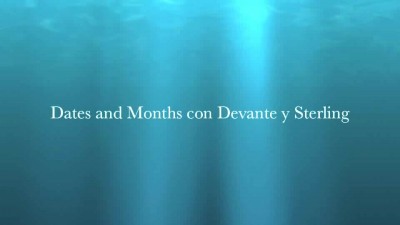 Dates and months