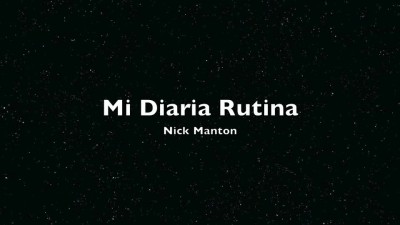 Nmanton mi diaria rutina