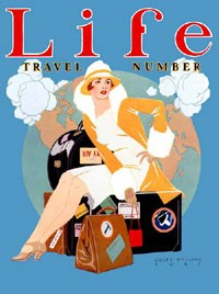 1927 LIFE MAGAZINE COVER BY COLES PHILLIPS