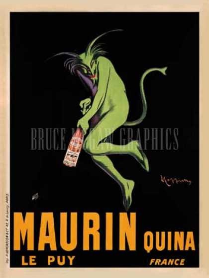 Maurin Quina by Leonetto Cappiello (1920)