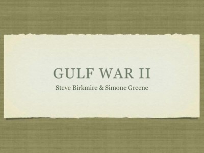 GulfWarIIiraq