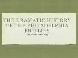 phillies history