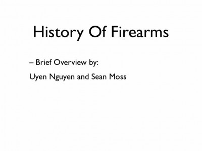 History of Guns-Online
