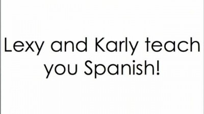Lexy and Karly teach you Spanish1