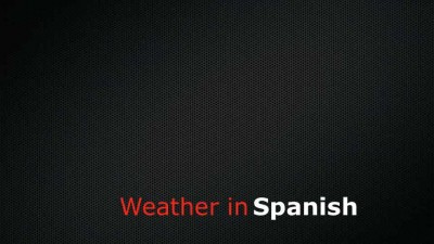 Spanish Video weather