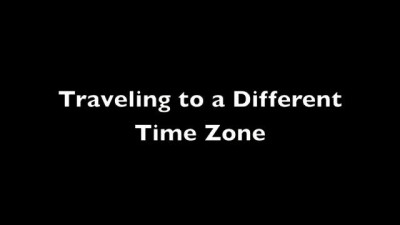 Traveling To A Different Time Zone - Medium